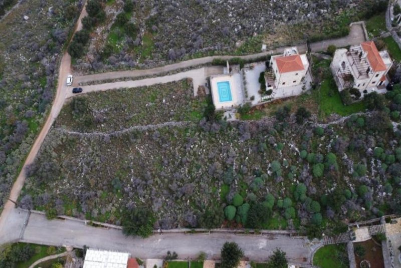 Kokkino Chorio Kreta, Kokkino Chorio: Weitläufiges Gelände mit spektakulärem Meerblick zu verkaufen Grundstück kaufen